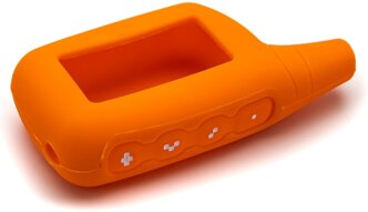 Чехол для брелка Scher-Khan Logikar 1/2/3/4 Силикон оранжевый
